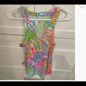 Lilly Pulitzer tank size Sm never worn